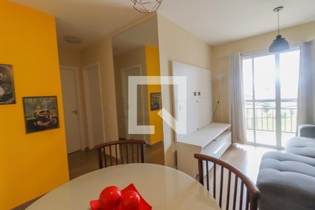 Sala de apartamento para alugar com 2 quartos, 54m² em Jardim Guanabara, Jundiaí