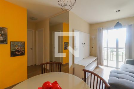 Sala de apartamento para alugar com 2 quartos, 54m² em Jardim Guanabara, Jundiaí