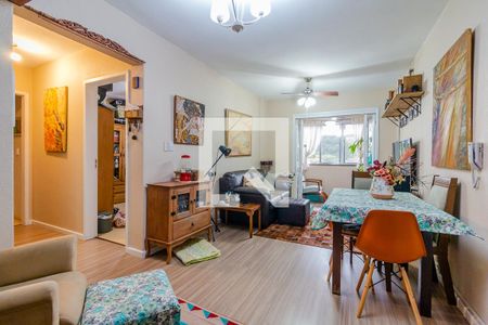 Sala de apartamento à venda com 2 quartos, 68m² em Cristal, Porto Alegre