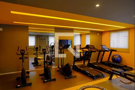 Apartamento para alugar com 34m², 2 quartos e 1 vagaÁrea comum - Academia