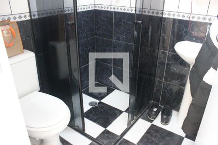 Banheiro social de apartamento à venda com 4 quartos, 152m² em Jardim Valéria, Guarulhos