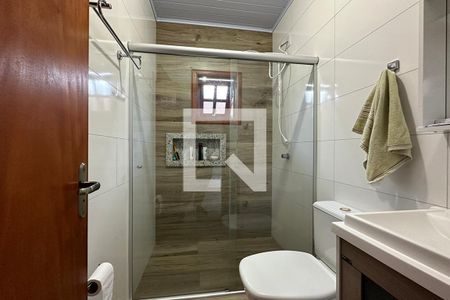 Banheiro da Suíte de casa à venda com 3 quartos, 98m² em Feitoria, São Leopoldo