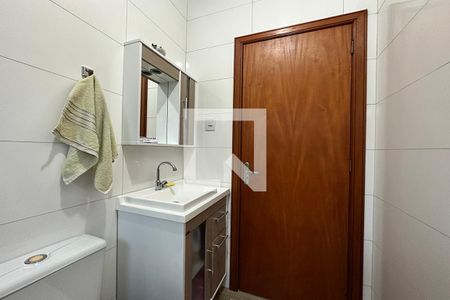 Banheiro da Suíte de casa à venda com 3 quartos, 98m² em Feitoria, São Leopoldo
