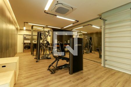 Studio para alugar com 24m², 1 quarto e sem vagaAcademia