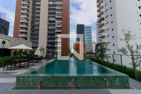 Studio para alugar com 24m², 1 quarto e sem vagaRooftop - Piscina