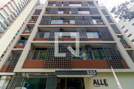 Studio para alugar com 24m², 1 quarto e sem vagaFachada