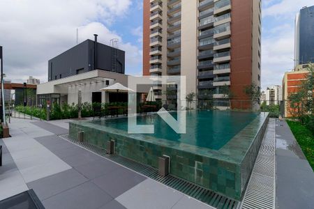 Studio para alugar com 24m², 1 quarto e sem vagaRooftop - Piscina