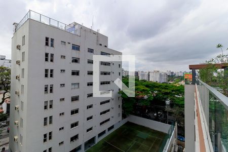 Rooftop - Vista de kitnet/studio para alugar com 1 quarto, 24m² em Campo Belo, São Paulo