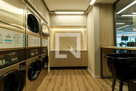 Studio para alugar com 24m², 1 quarto e sem vagaLavanderia