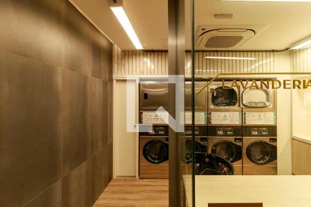 Studio para alugar com 24m², 1 quarto e sem vagaLavanderia