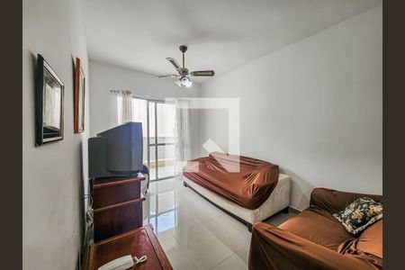 Sala de apartamento para alugar com 2 quartos, 75m² em Jardim Vitoria, Guarujá