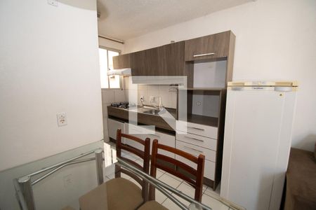 cozinha de apartamento à venda com 2 quartos, 46m² em Pinheiro, São Leopoldo