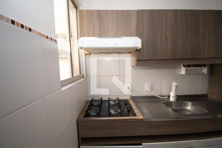 cozinha de apartamento à venda com 2 quartos, 46m² em Pinheiro, São Leopoldo