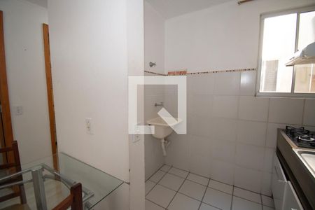 área de serviço de apartamento à venda com 2 quartos, 46m² em Pinheiro, São Leopoldo