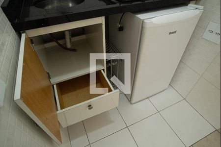 Studio à venda com 35m², 1 quarto e sem vagaCozinha