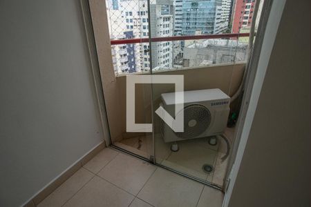 Studio à venda com 35m², 1 quarto e sem vagaVaranda da sala