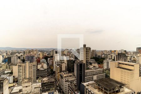 Vista de kitnet/studio à venda com 1 quarto, 21m² em República, São Paulo