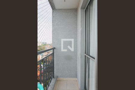 Varanda da Sala  de apartamento à venda com 2 quartos, 51m² em Cidade Líder, São Paulo
