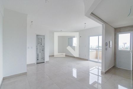 Sala de apartamento para alugar com 1 quarto, 49m² em Jardim Urano, São José do Rio Preto 