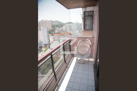 Varanda da Sala de apartamento à venda com 4 quartos, 270m² em Icaraí, Niterói