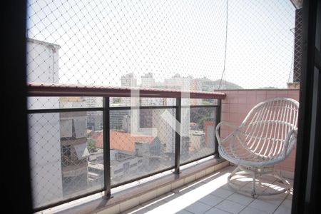 Varanda da Sala de apartamento à venda com 4 quartos, 270m² em Icaraí, Niterói