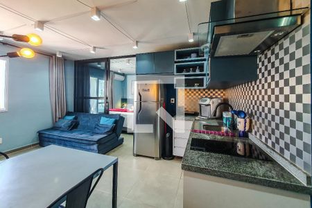 Sala/Cozinha de apartamento para alugar com 1 quarto, 36m² em Vila Mariana, São Paulo