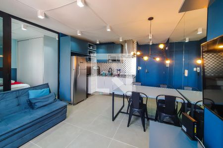 Sala/Cozinha de apartamento para alugar com 1 quarto, 36m² em Vila Mariana, São Paulo