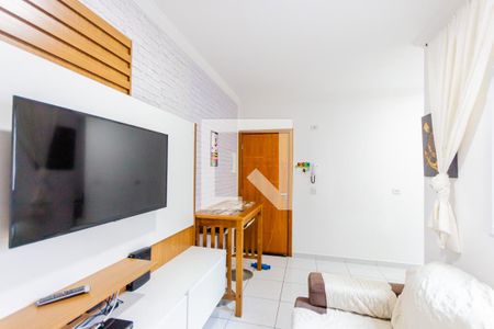 Sala de apartamento à venda com 2 quartos, 73m² em Parque João Ramalho, Santo André