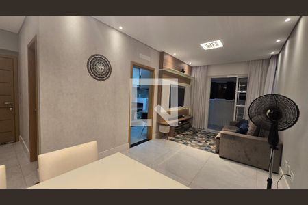 Sala de apartamento para alugar com 2 quartos, 82m² em Campo Grande, Santos