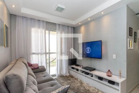 Sala de apartamento à venda com 3 quartos, 77m² em Picanço, Guarulhos