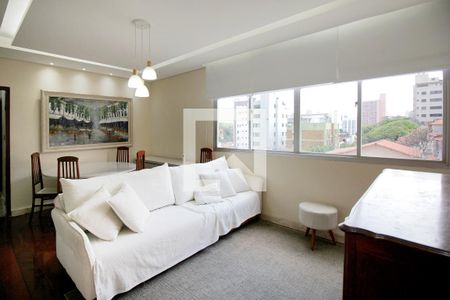 Sala de apartamento à venda com 3 quartos, 85m² em Santo Antônio, Belo Horizonte