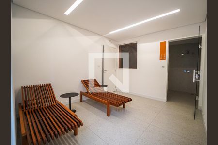 Área comum - Sauna de kitnet/studio para alugar com 1 quarto, 28m² em Perdizes, São Paulo