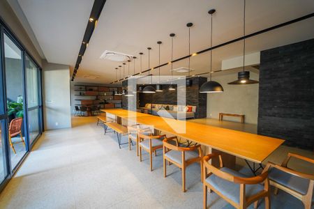 Área comum - Salão de festas de kitnet/studio para alugar com 1 quarto, 28m² em Perdizes, São Paulo