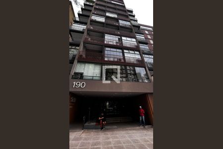 Studio para alugar com 28m², 1 quarto e sem vagaFachada