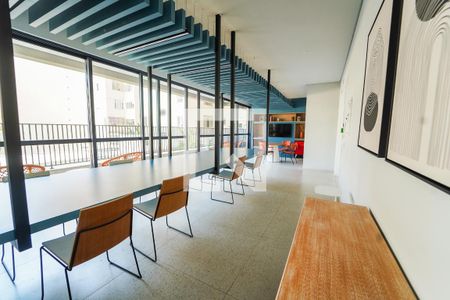 Área comum de kitnet/studio para alugar com 1 quarto, 28m² em Perdizes, São Paulo