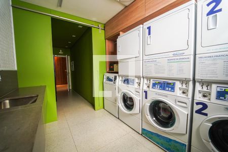 Área comum - Lavanderia de kitnet/studio para alugar com 1 quarto, 28m² em Perdizes, São Paulo