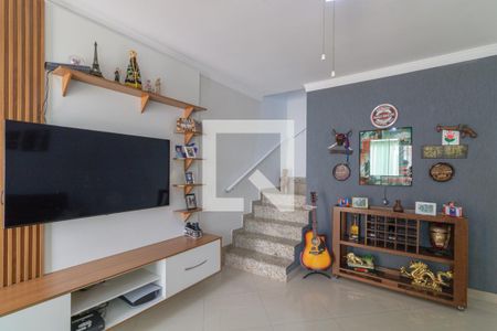 Sala de casa para alugar com 2 quartos, 122m² em Vila Carolina, São Paulo