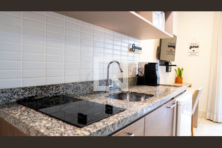 Studio à venda com 27m², 1 quarto e sem vagaCozinha