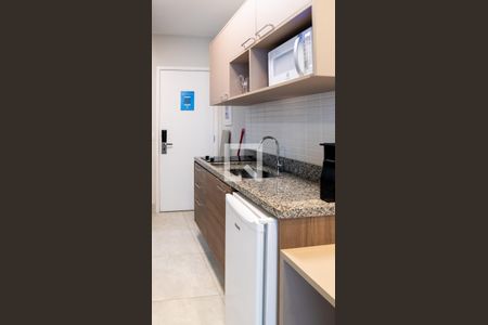 Studio à venda com 27m², 1 quarto e sem vagaCozinha
