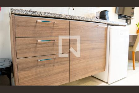 Studio à venda com 27m², 1 quarto e sem vagaCozinha