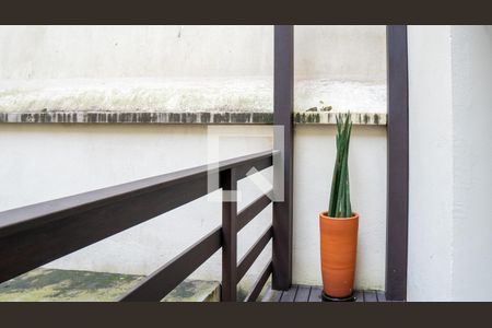 Studio à venda com 27m², 1 quarto e sem vagaVaranda