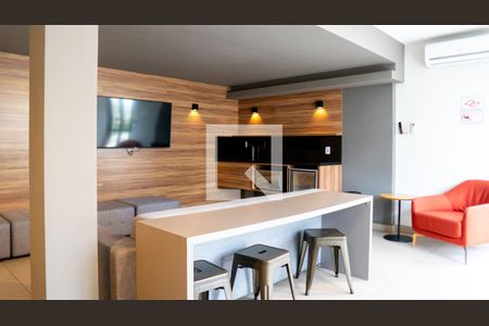 Studio à venda com 27m², 1 quarto e sem vagaSalão de Festas