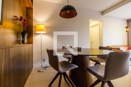 Sala de Jantar de apartamento à venda com 2 quartos, 70m² em Empresarial 18 do Forte, Barueri