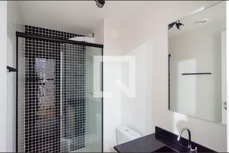 Studio para alugar com 37m², 1 quarto e 1 vaga Studio para alugar com 37m², 1 quarto e 1 vagaBanheiro Social