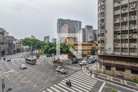 Vista da Sala de kitnet/studio à venda com 1 quarto, 30m² em Centro Histórico de São Paulo, São Paulo