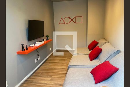 Apartamento para alugar com 34m², 2 quartos e sem vaga Apartamento para alugar com 34m², 2 quartos e sem vagaÁrea comum - Sala de jogos