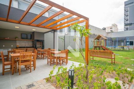 Apartamento para alugar com 34m², 2 quartos e sem vaga Apartamento para alugar com 34m², 2 quartos e sem vagaÁrea comum - Churrasqueira
