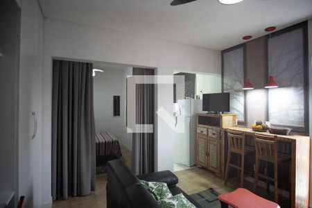 Sala de kitnet/studio à venda com 1 quarto, 51m² em República, São Paulo