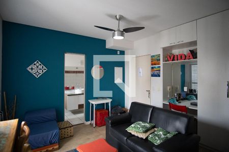 Sala de kitnet/studio à venda com 1 quarto, 51m² em República, São Paulo