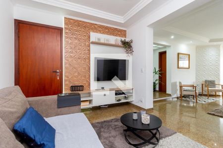 Sala de Estar de apartamento à venda com 3 quartos, 165m² em Vila Regente Feijó, São Paulo